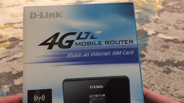 D-link DWR-932 D2 unboxing