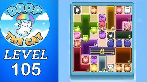 Drop The Cat Level 105 Walkthrough
