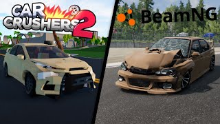Car Crushers 2 VS BeamNG Drive #3