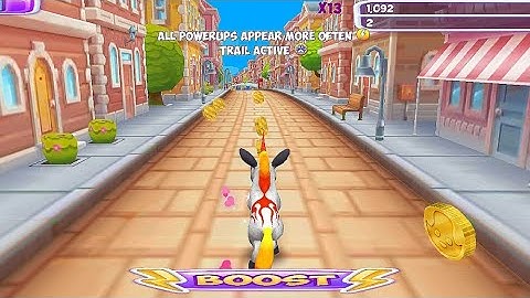 Unicorn Run Endless Runner Game 2020 |New Racing Android Gameplay |Unicorn Magic Adventure Video #33