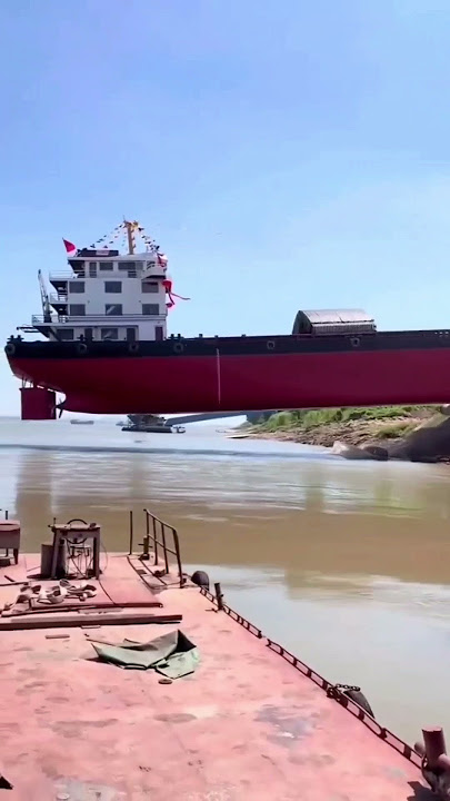 The Longest Tanker Vessel launching