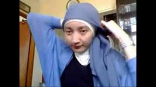 Video Cara Memakai Hijab Pashmina Ala Fatin