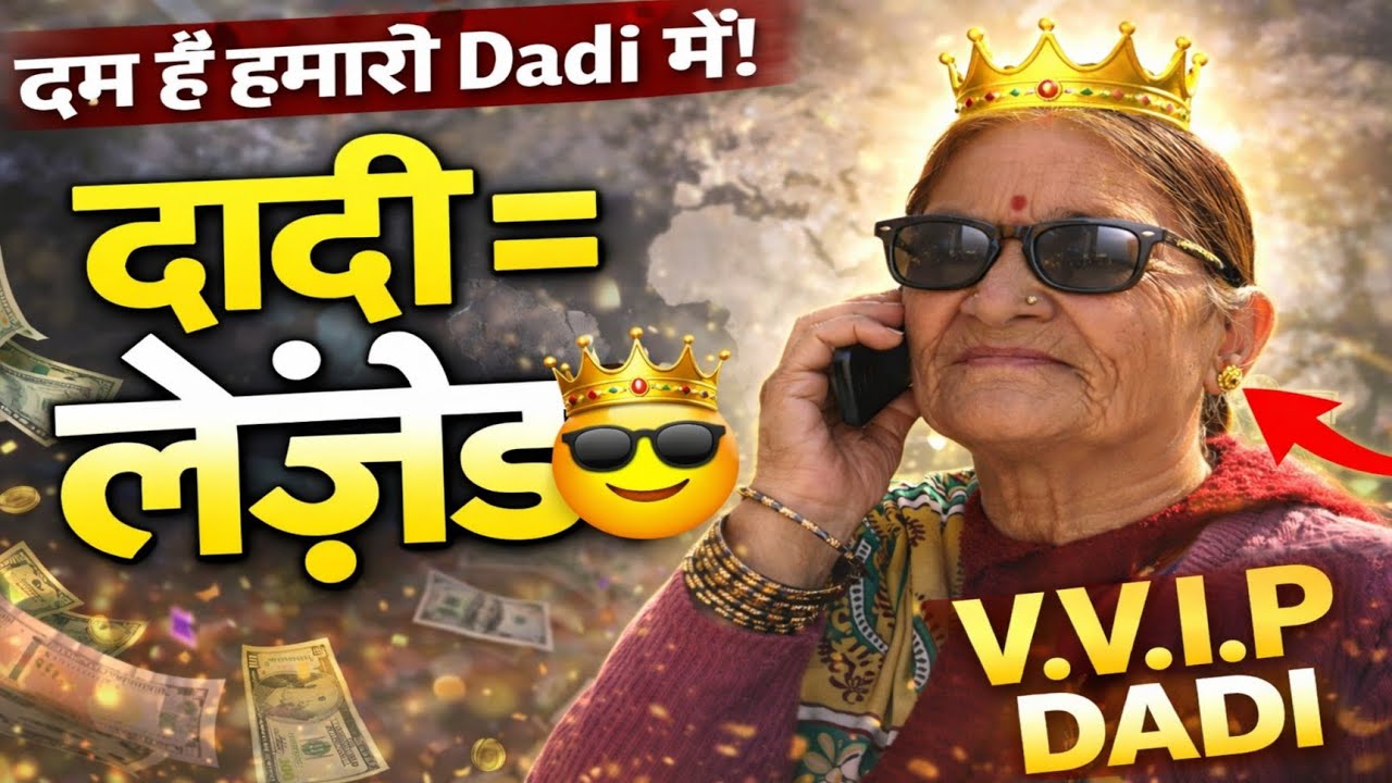 देश-विदेश में मशहूर मेरी दादी 😍 | V.V.I.P से कम नहीं हमारी DADI!