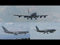 PRESIDENT PUTIN ARRIVAL | IL-96, IL-96PU, Tu-214PU landing at Graz Airport
