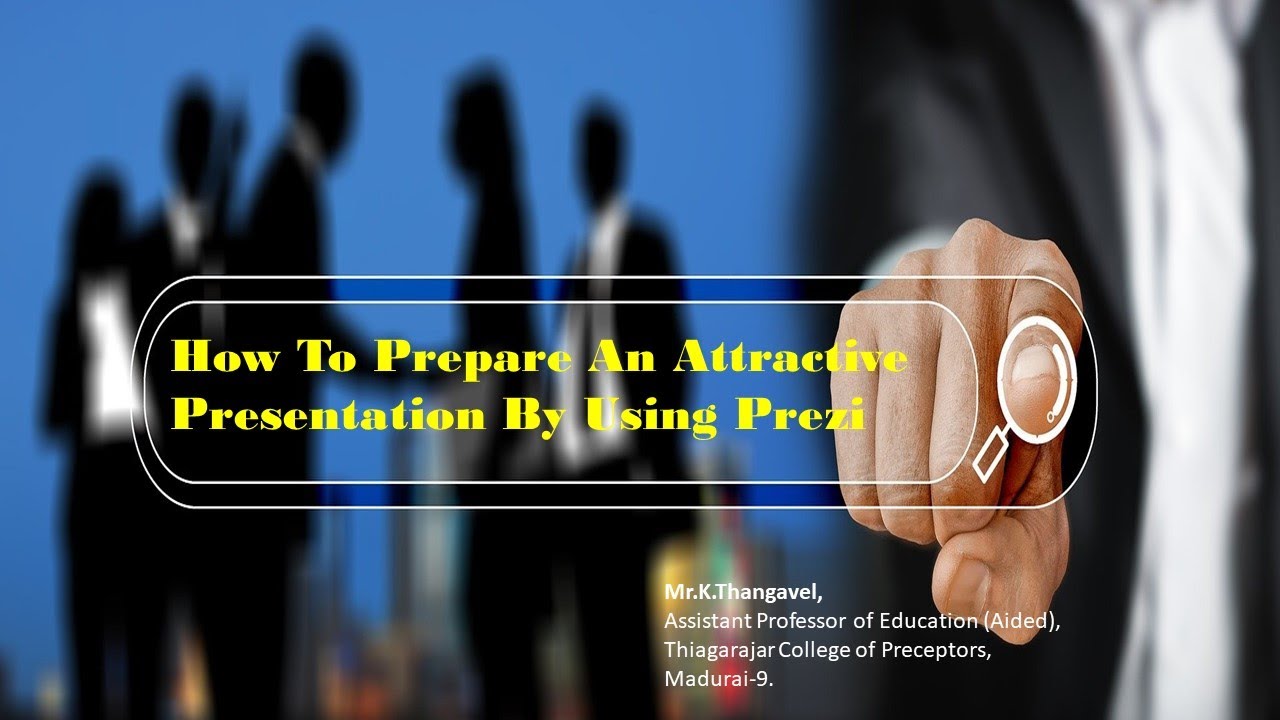 How to prepare an attractive presentation by using Prezi - (Part-I) K ...