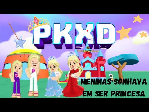 Meninas sonhava em ser princesa no PKXD