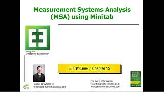 07-03 Measurement Systems Analysis (MSA) in Lean Six Sigma using Minitab