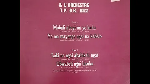 Luambo Makiadi Franco & L'Orchestre T.P. O.K. Jazz (LP) 1979