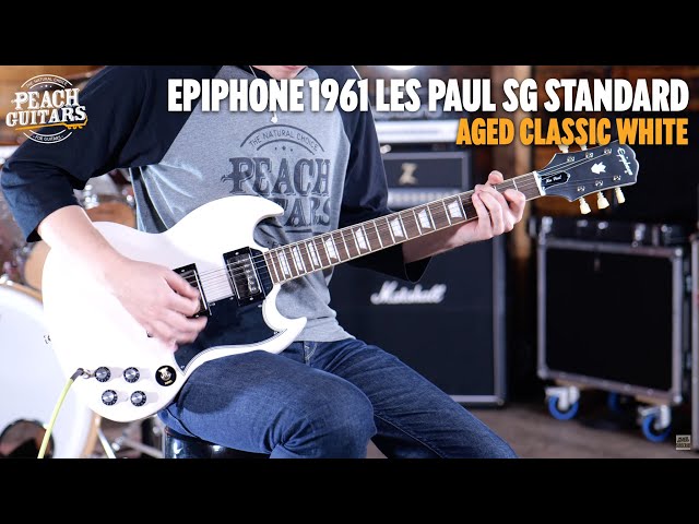 No Talking...Just Tones | Epiphone 1961 Les Paul SG Standard Aged