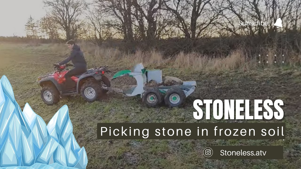 STONELESS// Picking stone in frozen soil 