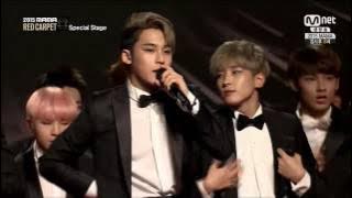 151202 SEVENTEEN (세븐틴) - Adore U (아낀다) @ MAMA 2015