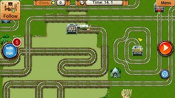 Rail Maze 2 Relaxing Gameplay - Train Puzzle Game - Android Gameplay #2290