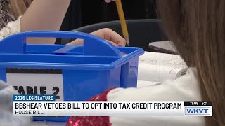 Gov. Beshear vetoes bill that would opt Kentucky into federal education tax credit program
