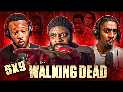 THE WALKING DEAD 5X9 REACTION "What Happened and What's Going On"
