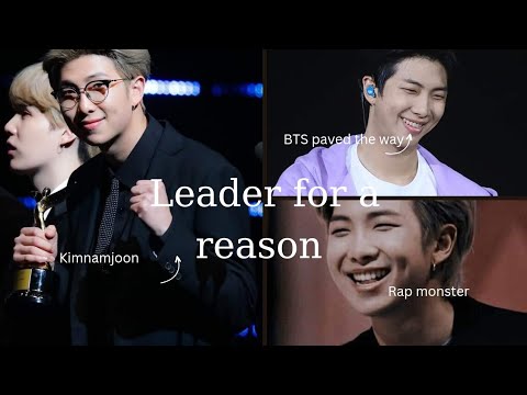 “BTS paved the way, Namjoonie paved the way ” #kimnamjoon #bts #youtubevideo