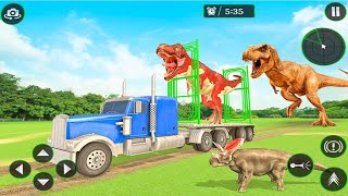 Dino Transport Truck Game - Animal Truck 2022 #1 - Android Gameplay HD screenshot 5