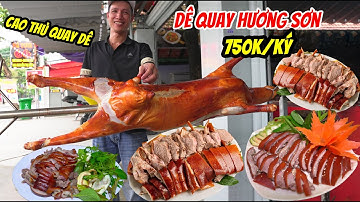Gặp Cao Thủ Làm Dê Quay Hương Sơn Siêu Ngon 750K Một Ký Ở Sài Gòn