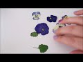 How to press flowers in seconds