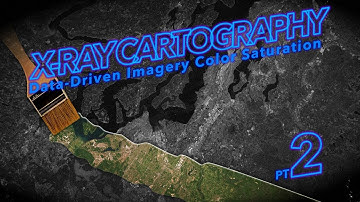 X-Ray Cartography Pt 2: Data-Driven Imagery Color Saturation