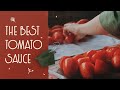 TOMATO SAUCE. Рецепт вкуснейшего соуса из запеченных помидоров с чесноком.