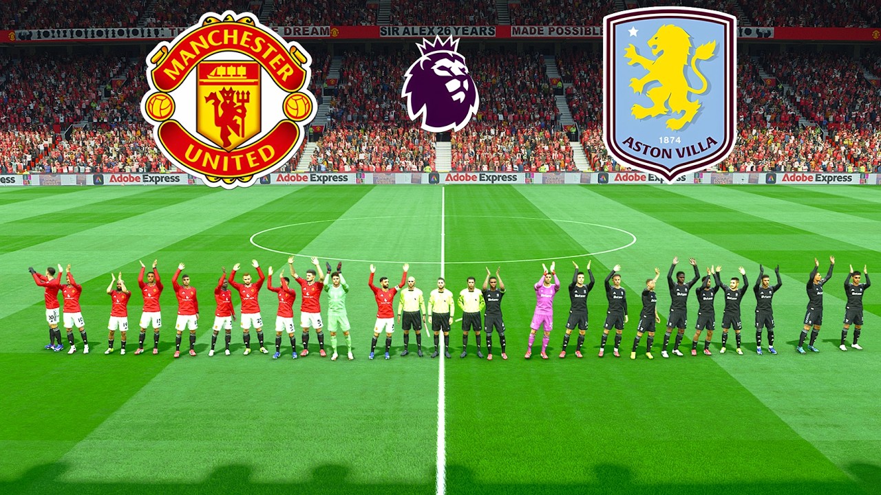 Матч «Манчестер Юнайтед» — «Астон Вилла» — Премьер-лига, 15 марта 2026 года. Игровой процесс.