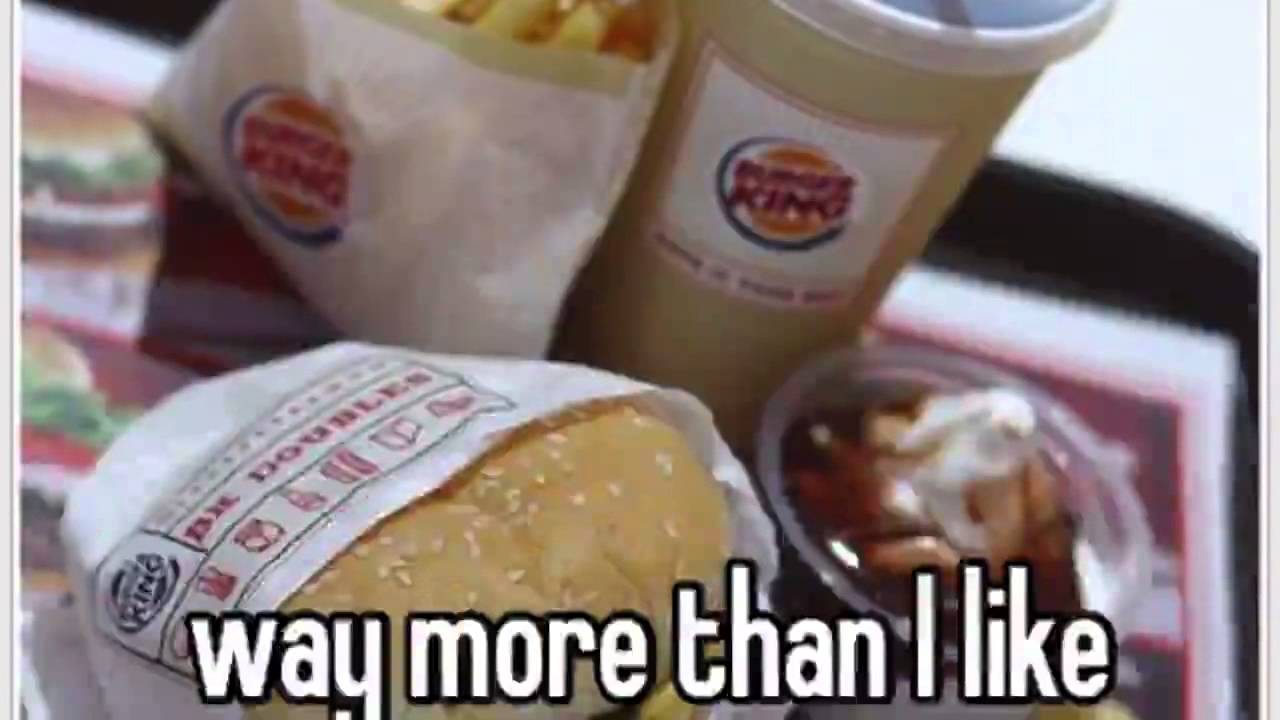 I like burger King way better than McDonald's vine