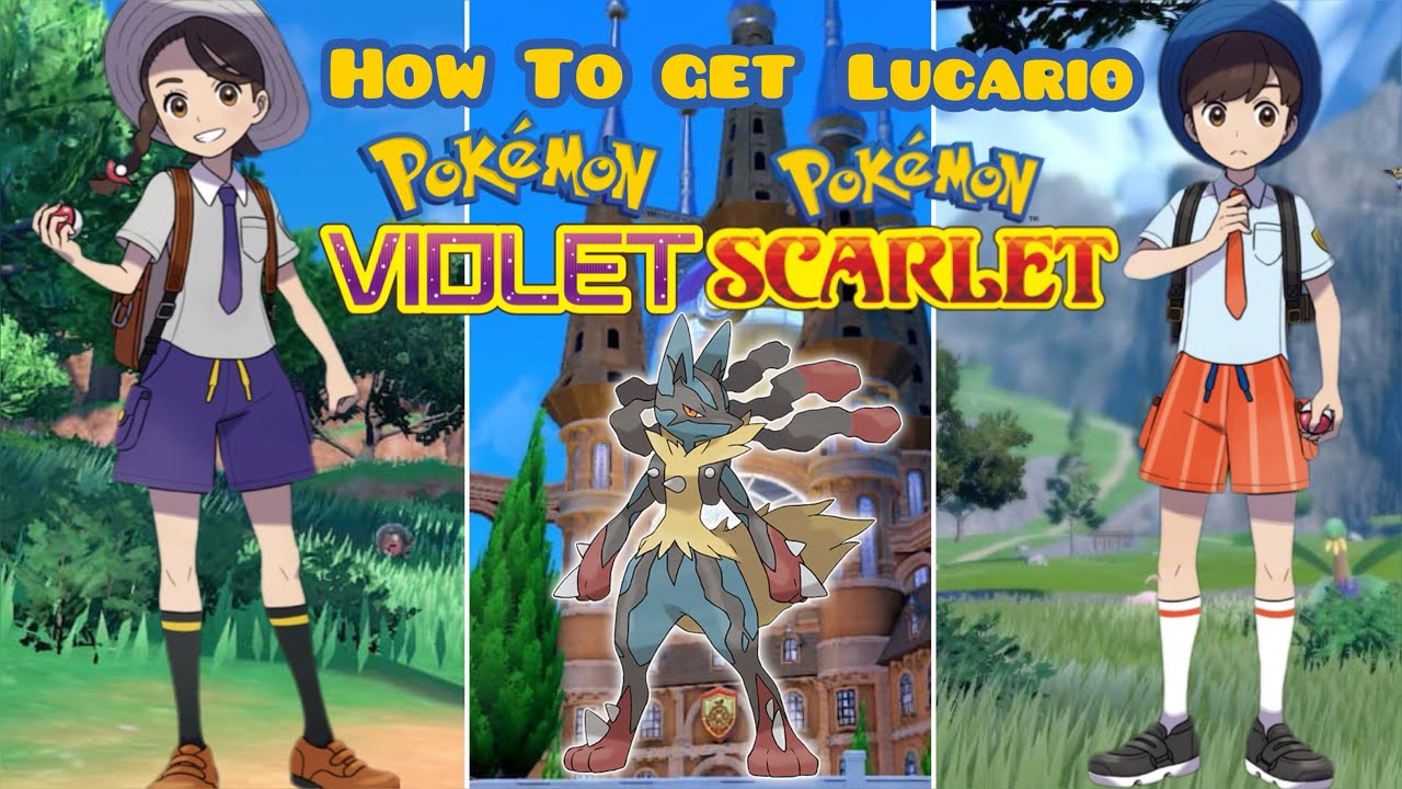 How To Get Mega Lucario In Pokémon Scarlet And Violet - YouTube