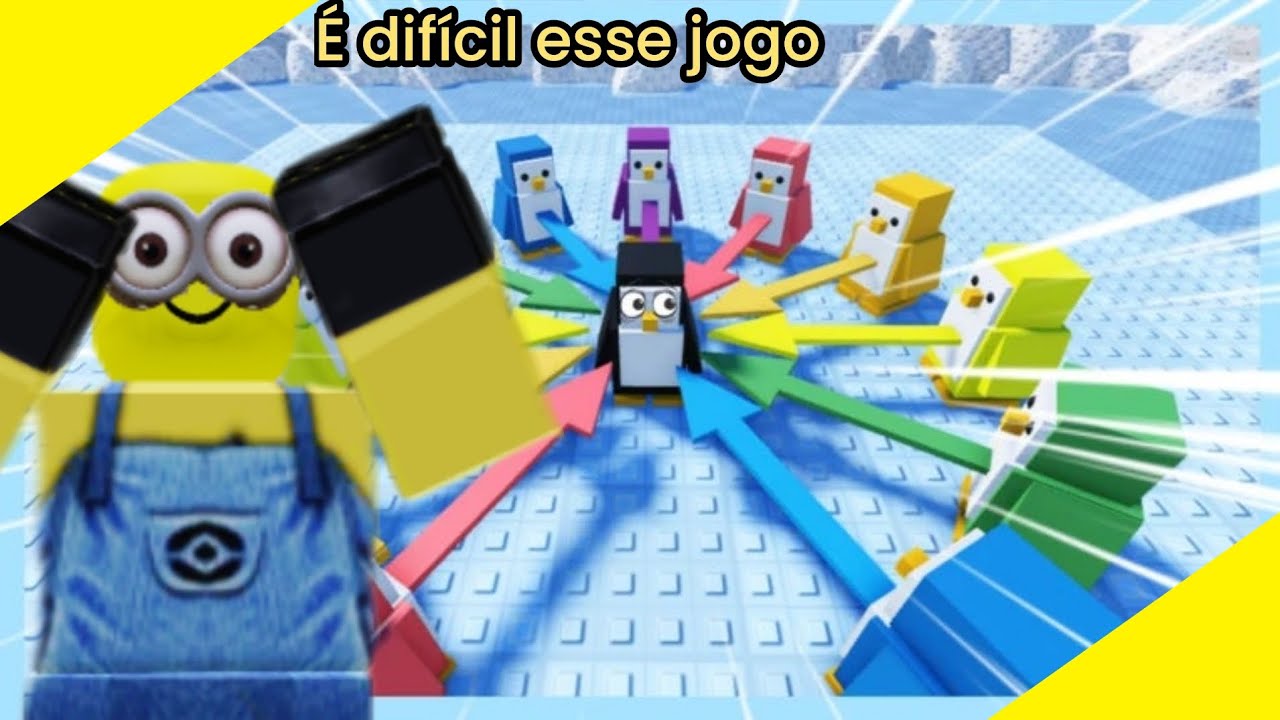 Joguei o jogo do pinguim e me deu muita raiva!