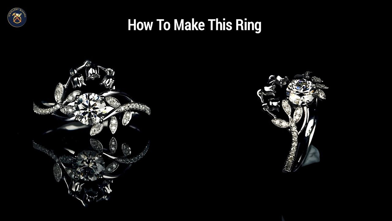How To Make This Diamond Ring💍💎 | Diamond Silver Ring Making Process✨| 