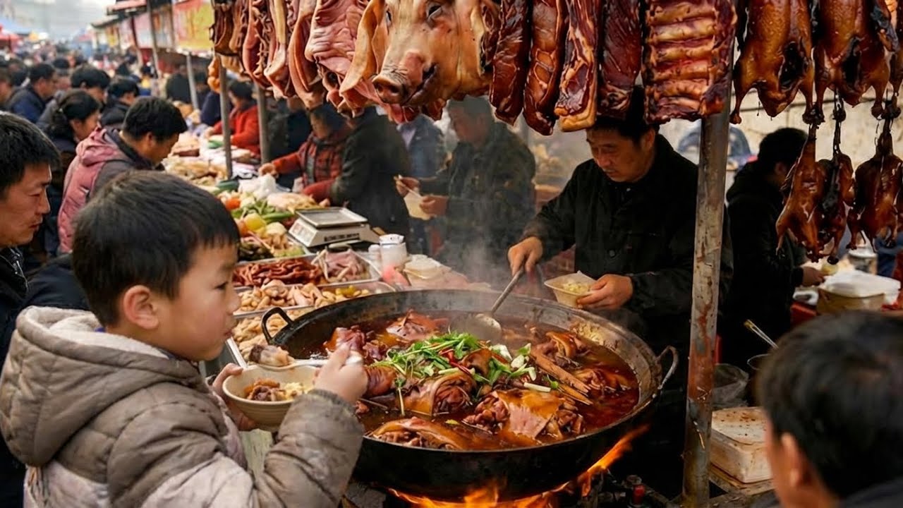 What kind of meat do Chinese people like to eat the most? Part in rural China