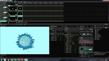 resolume audio react+midi apc40 (practise test)