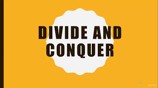 Learn Basics Of Algorithms Fast P19 Divide and Conquer