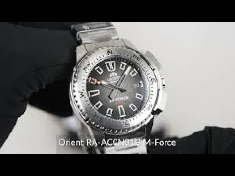 Orient M-Force RA-ACON01B10B Брутальный! Неубиваемый!
