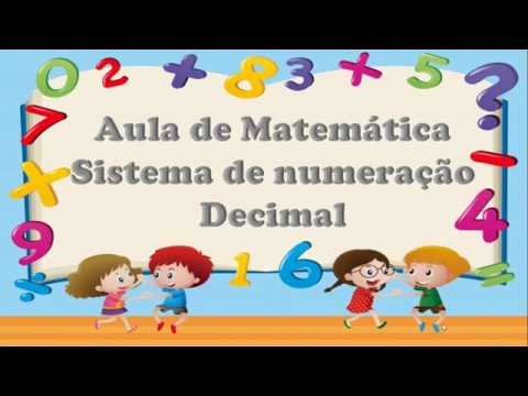 Como trabalhar o sistema de numeração decimal #SND 