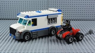 LEGO Set Review: City Police Prisoner Transporter (60043) from 2014