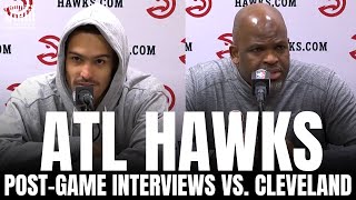 Trae Young & Nate McMillan React to Impressions of Donovan Mitchell, Darius Garland, Cleveland Cavs