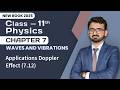 11th Class Physics Chapter 7 | Applications Doppler Effect (7.12) | 11th Class Physics New Book 2025