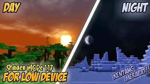 Best Shader For Minecraft PE 1.17 no lag | Impressive Shadow Shader