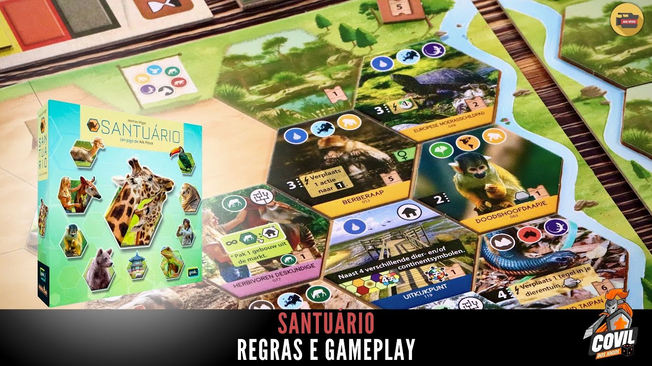 Santuário -  Regras e Gameplay