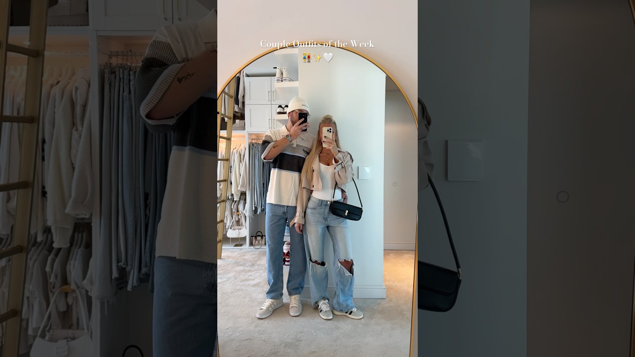 Couple Outfits of the week 🤍👫 Which outfit is your favorite?✨