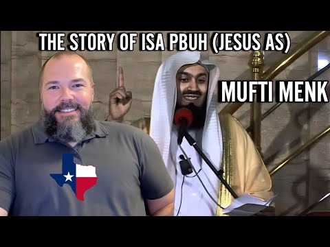 Stories Of The Prophets-29~Isa [Jesus] (AS) (BY MUFTI MENK) - TEXAS LOVE REACTION