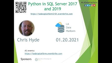 Python in SQL Server 2017 and 2019 by Chris Hyde