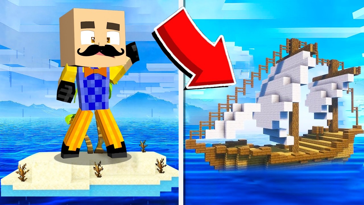 გემი ავაშენეთ მაინქრაფთში! კუნძული #19