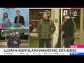 PDI parapetado fue ingresado de urgencia al Hospital de Carabineros: Tendría heridas autoinfligidas