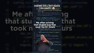 It's always that one bug 😭 #bug #coding #error #program #gataonly
