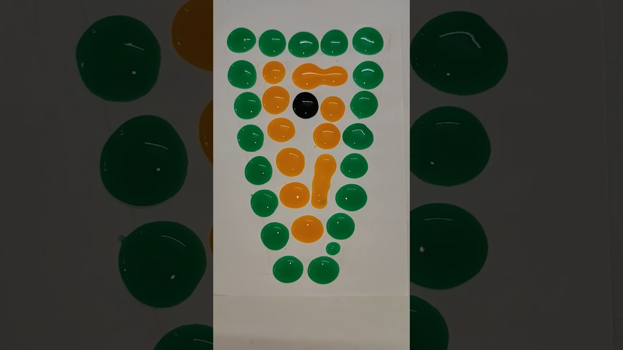 🟢🟠⚫#colours #shortsvideo #satisfyingasmr