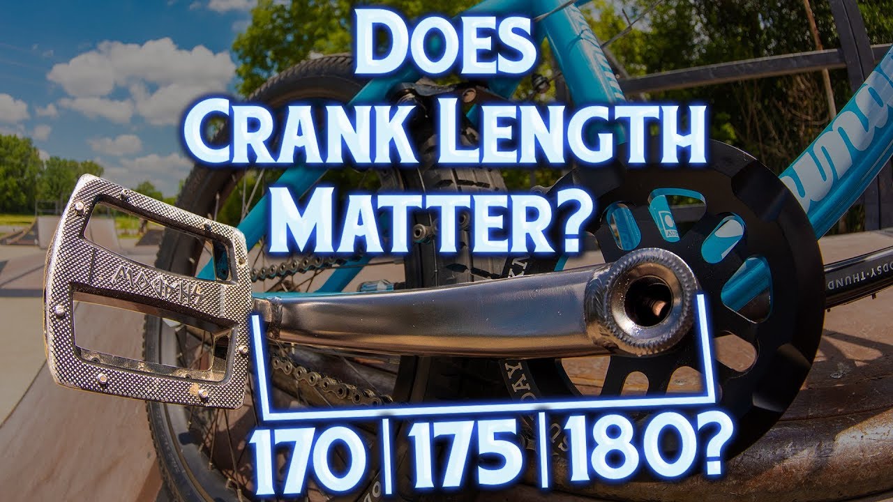 Bmx Crank Arm Length Chart