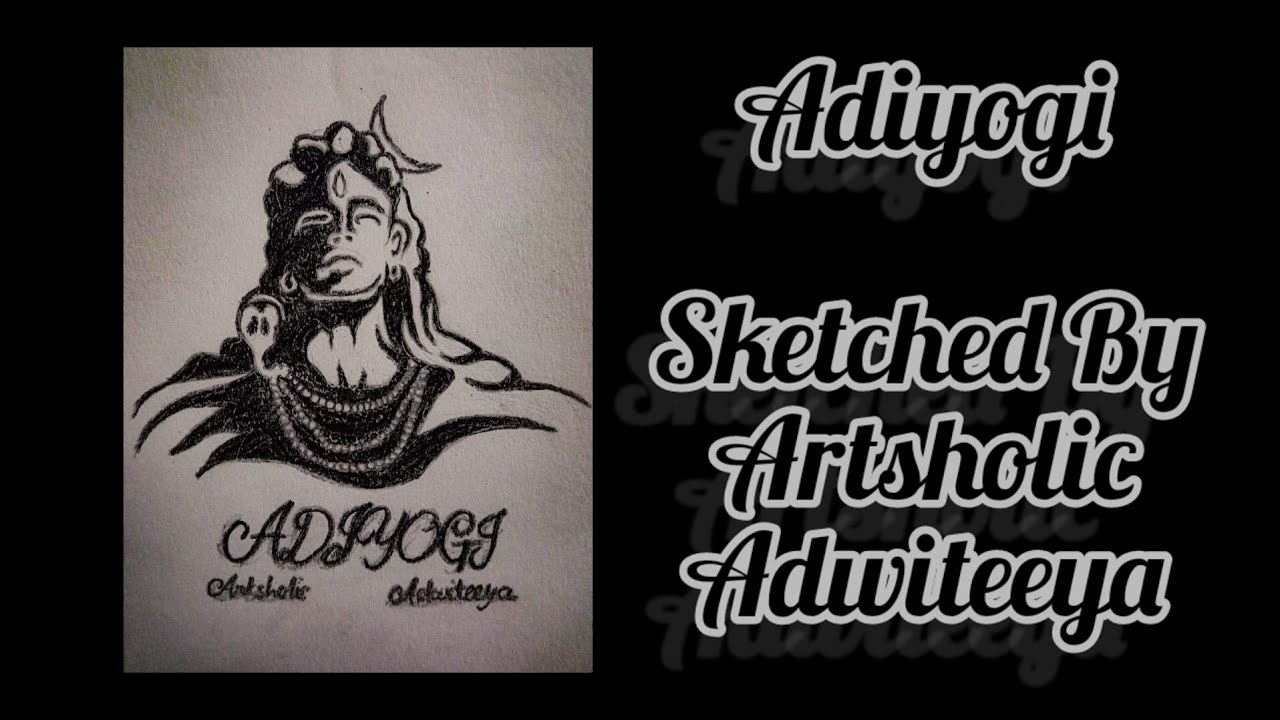 Adiyogi Drawing | Pencil Art | #gurupurnima #adiguru #adiyogi #drawing ...