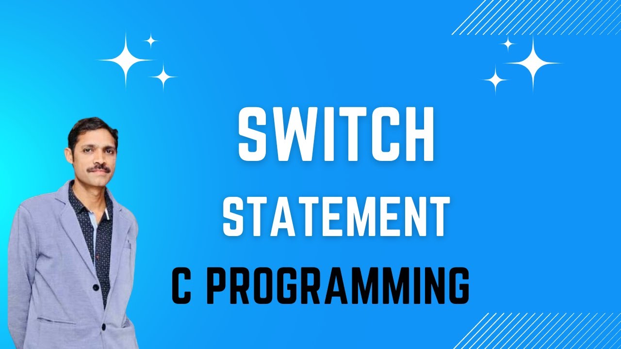 switch statement in C - YouTube