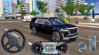 Cadillac Escalade 4X4 Uber Driving Los Angeles - Taxi Android VIP Car Simulator - Android Gameplay screenshot 3